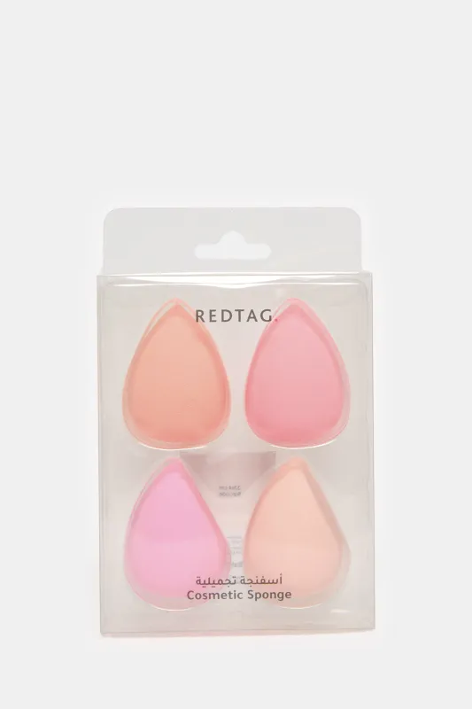 Women Assorted Cosmetic Sponge Set (4 Piece) sold by Redtag