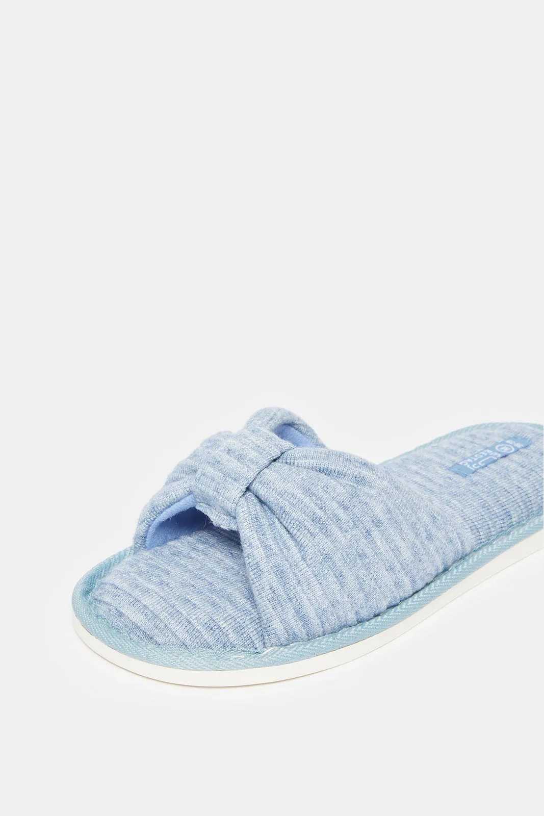 Women Blue Embellished Slipper sold by Redtag product image thumbnail 3