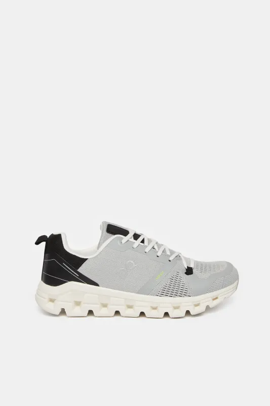 Women Grey And Black  Lace Up Sneaker sold by Redtag