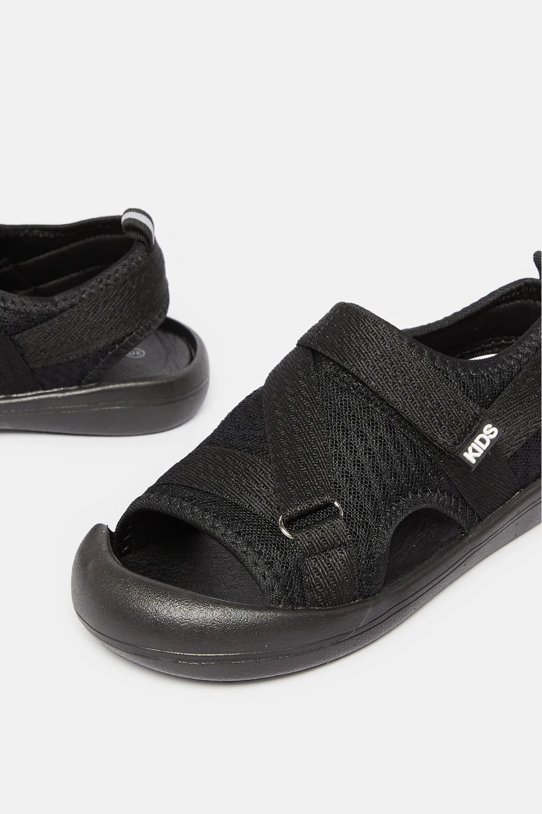 Boys Black Fisherman Sandals sold by Redtag product image thumbnail 3