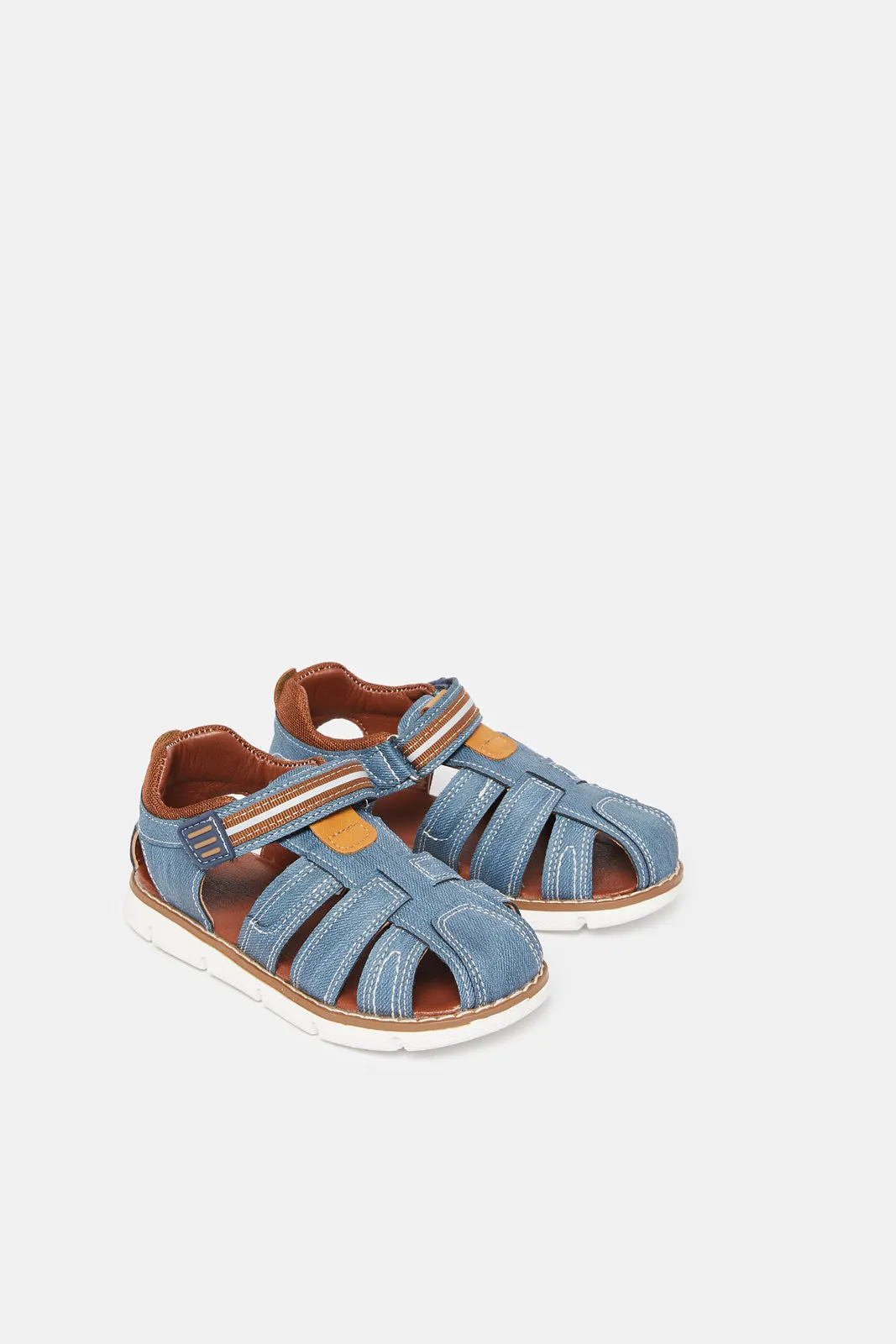 Boys Blue Fisherman Sandals sold by Redtag product image thumbnail 2