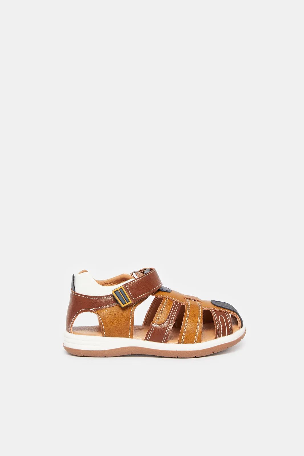 Infant Boys Brown Fisherman Sandals sold by Redtag