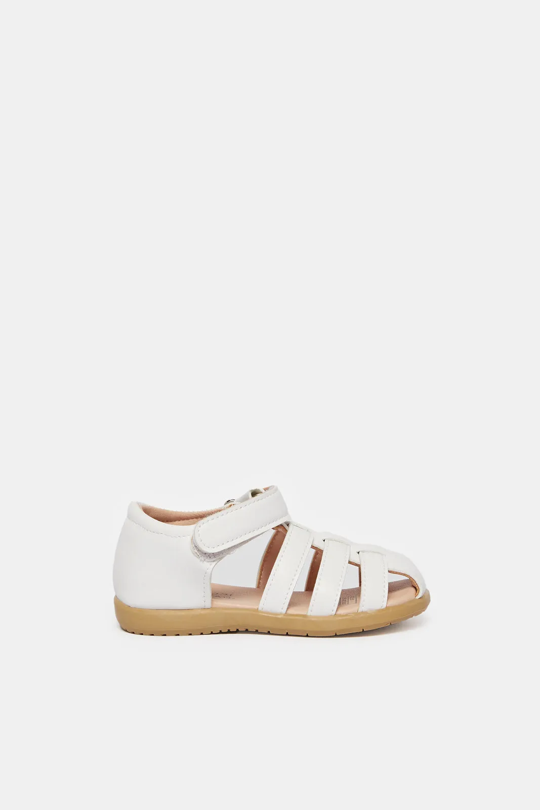 Infant Boys Cream Fisherman Sandals sold by Redtag