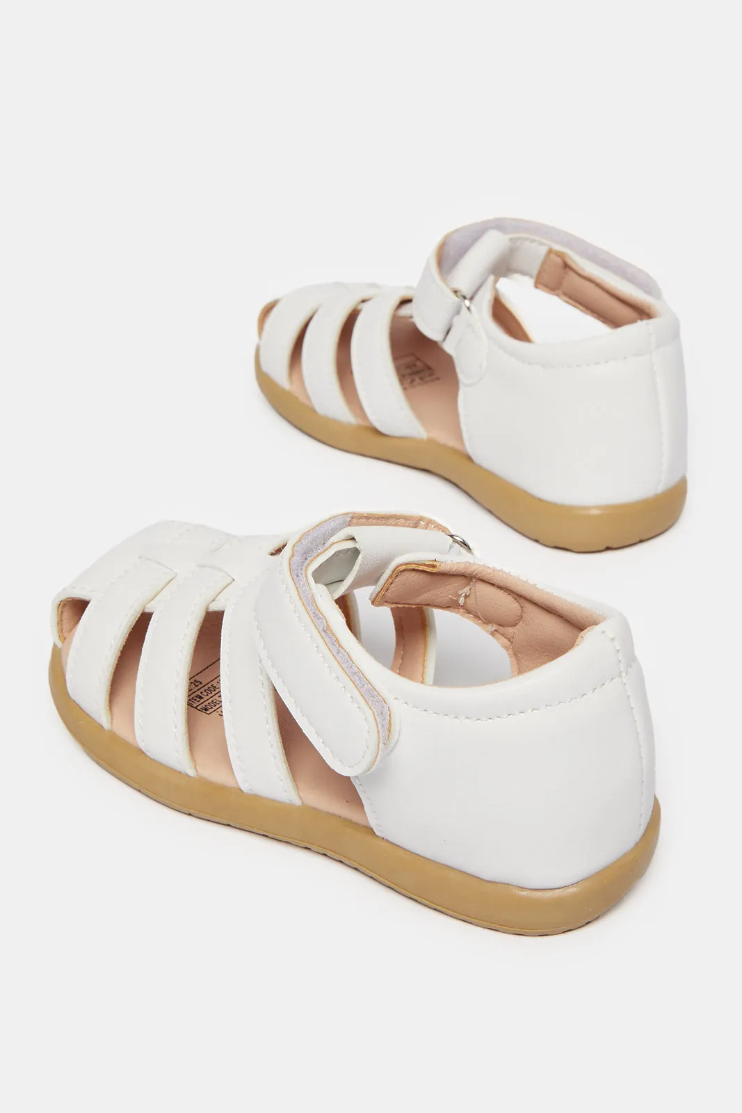 Infant Boys Cream Fisherman Sandals sold by Redtag product image thumbnail 4