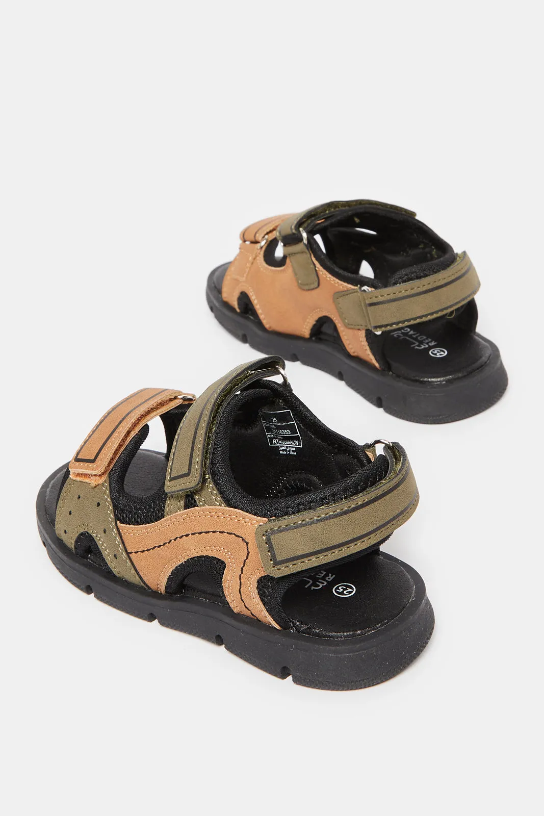 Infant Boys Multicolour Sporty Sandals sold by Redtag product image thumbnail 4