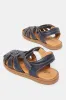 Boys Navy Fisherman Sandals sold by Redtag