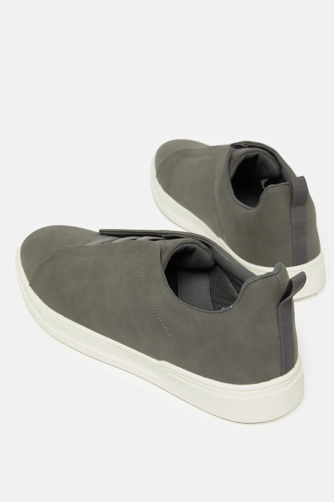 Men Grey Plain Sneakers sold by Redtag product image thumbnail 4