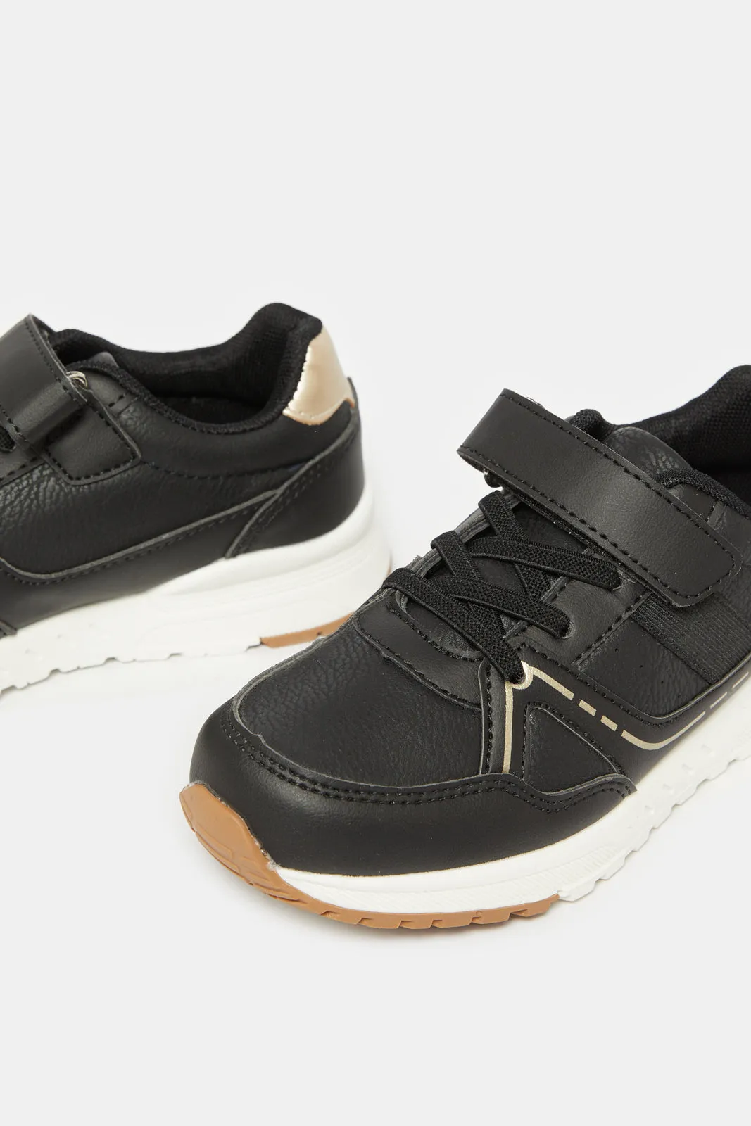 Boys Black Trainers sold by Redtag product image thumbnail 3