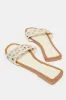 Women White Embellished Mule sold by Redtag