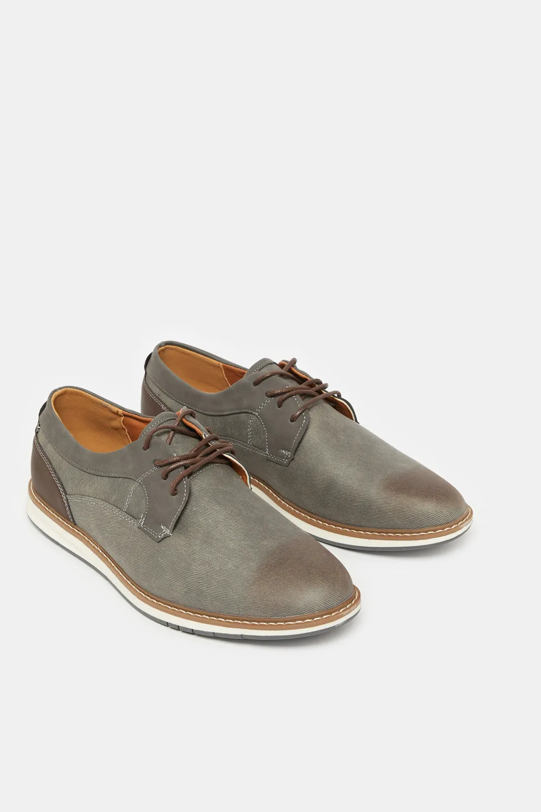 Men Charcoal Casual Sneakers sold by Redtag product image thumbnail 2