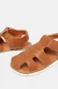 Senior Boys Brown Fisherman Sandals sold by Redtag