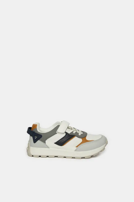 Senior Boys  Assorted Color Block Sneaker sold by Redtag