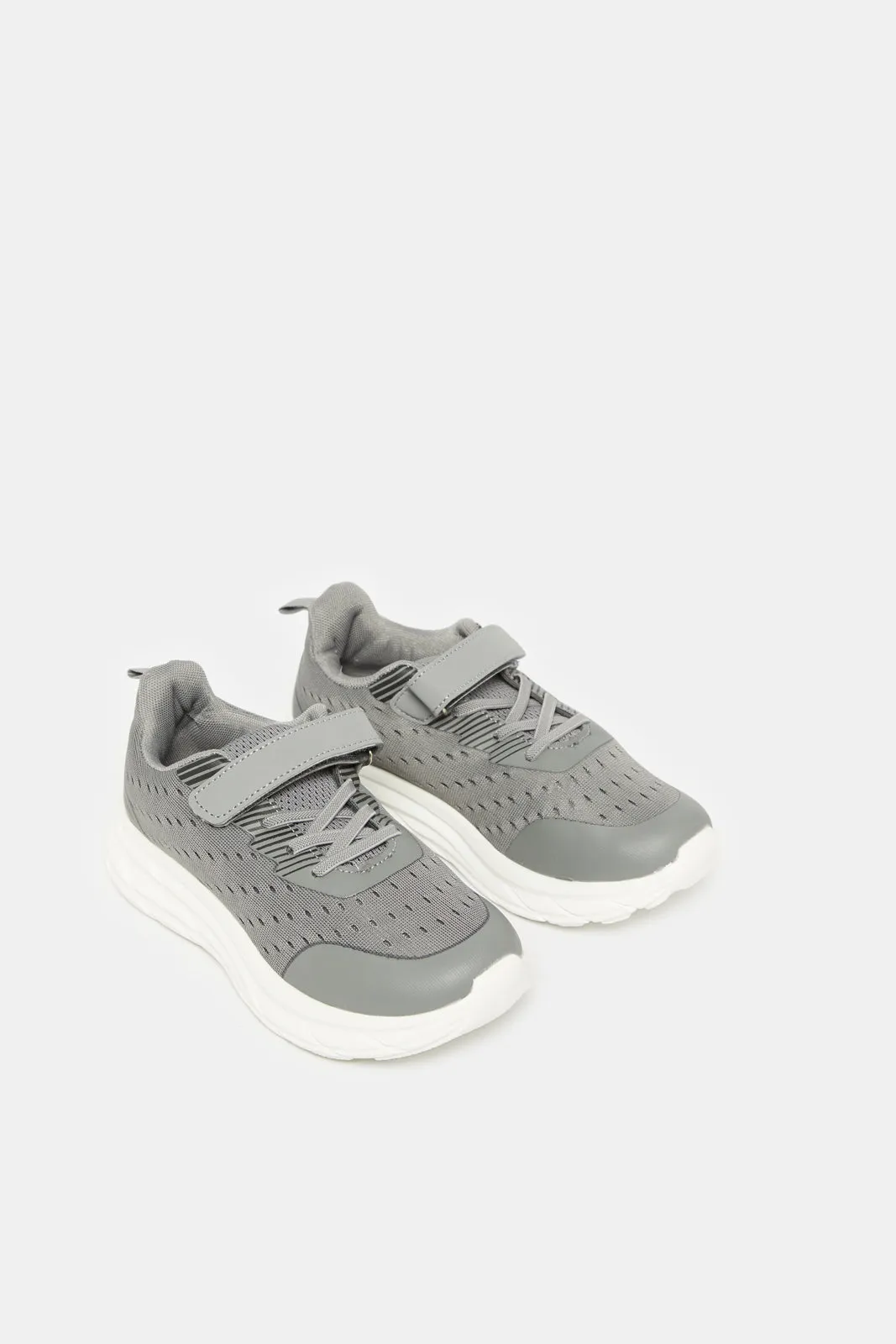 Senior Boys Grey Material Block Chunky sold by Redtag product image thumbnail 2