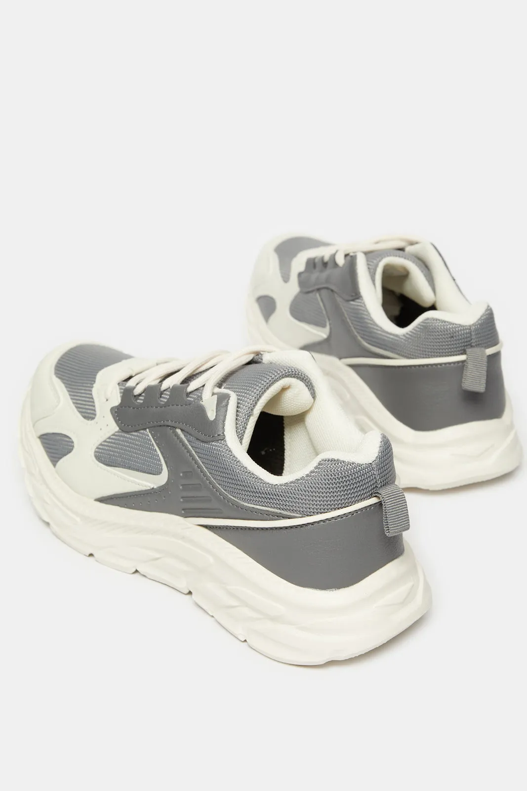 Senior Boys Grey Material Block Chunky sold by Redtag product image thumbnail 4