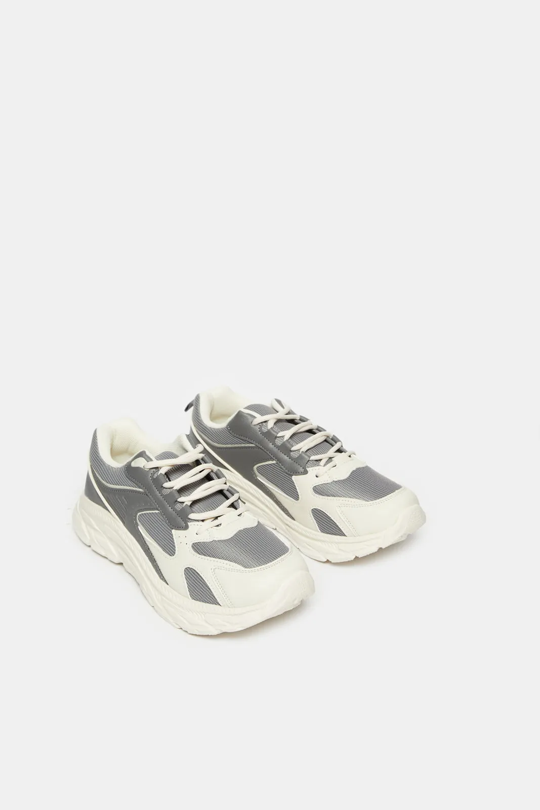 Senior Boys Grey Material Block Chunky sold by Redtag product image thumbnail 2