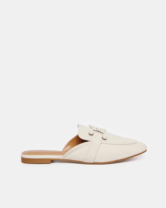 Women White Embellished Loafer sold by Redtag