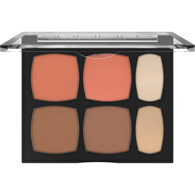 Catrice Summer Obsession 010 Bronzer Blush Highlighter Palette Matte and Glow sold by Redtag