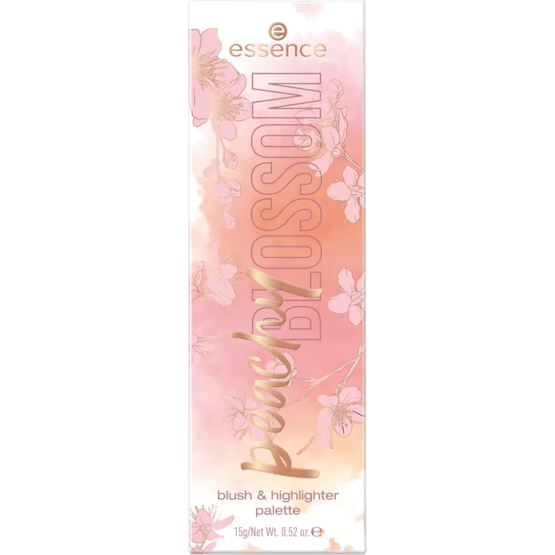 Essence Peachy Blossom Blush & Highlighter Palette sold by Redtag
