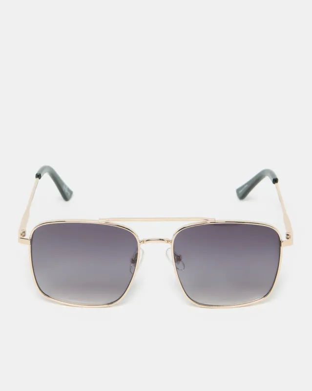 Women Black Wayfarer Oversized Sunglasses sold by Redtag