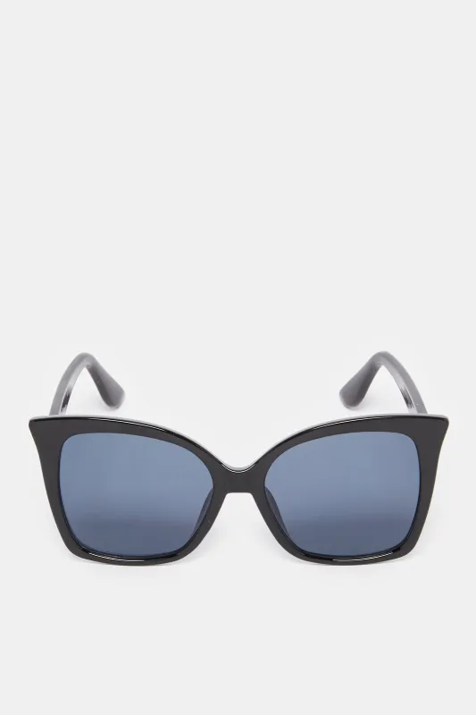 Women Black  Cat Eye Sunglasses sold by Redtag