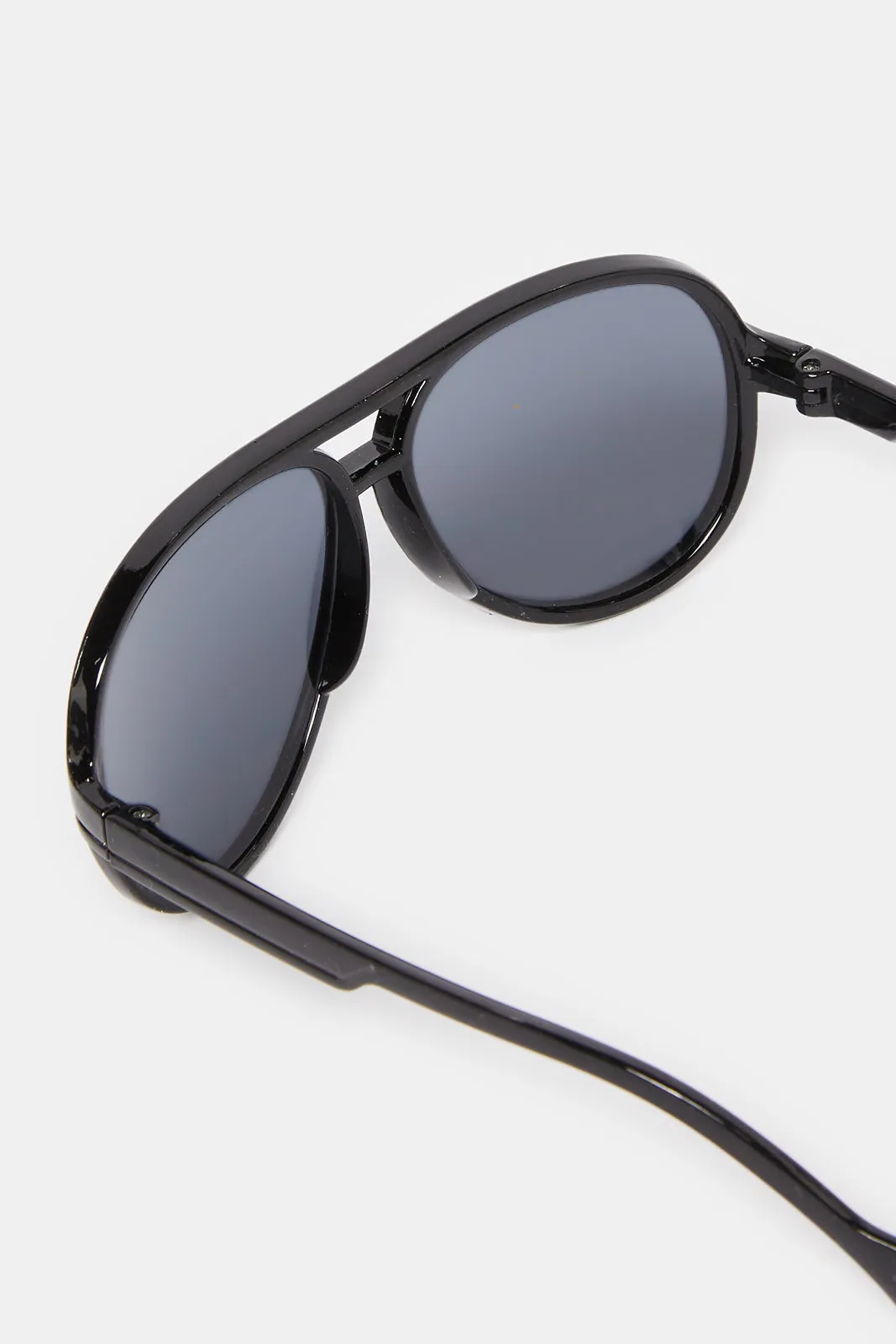 Boys Navy Wayfarer Sunglasses With Printed Case sold by Redtag product image thumbnail 3