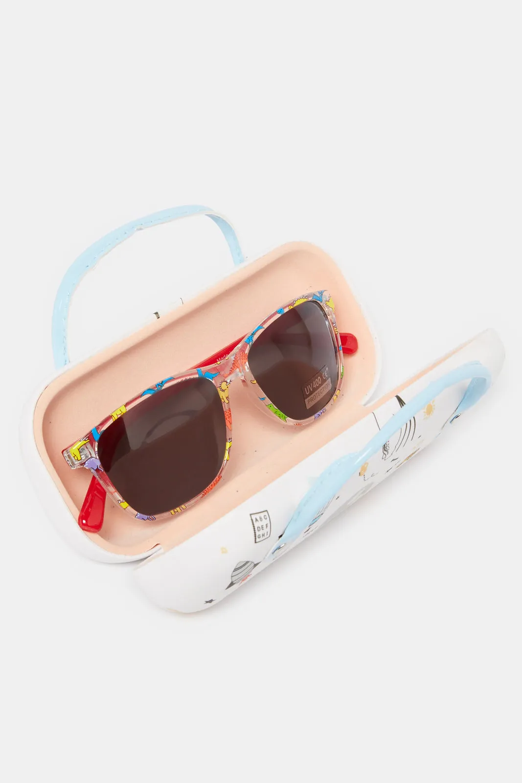Boys Wayfarer Sunglasses With Printed Case sold by Redtag product image thumbnail 5