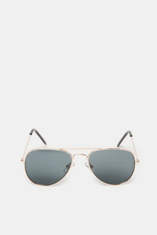 Boys Gold Aviator Sunglasses sold by Redtag