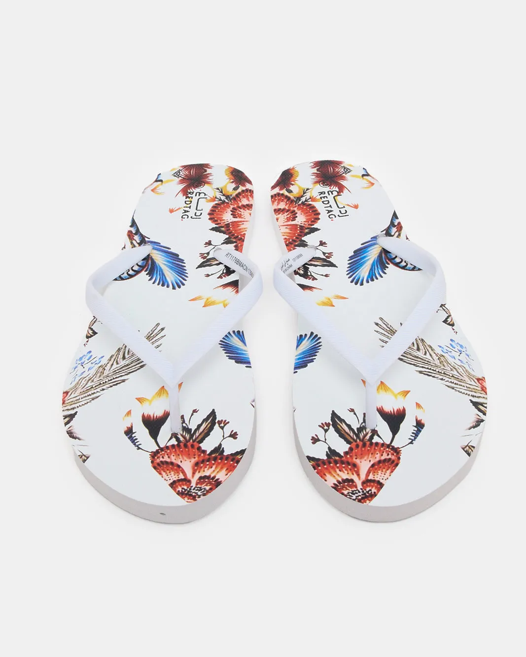 Women Green Floral Flip Flop sold by Redtag product image thumbnail 2