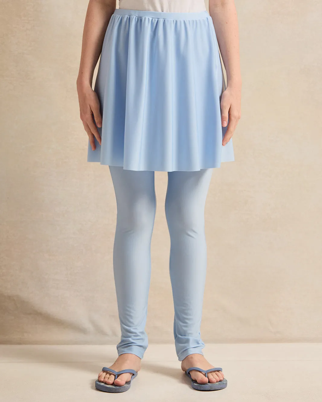 Senior Girls Blue Floral Swimming Suit (3 Piece) sold by Redtag product image thumbnail 3