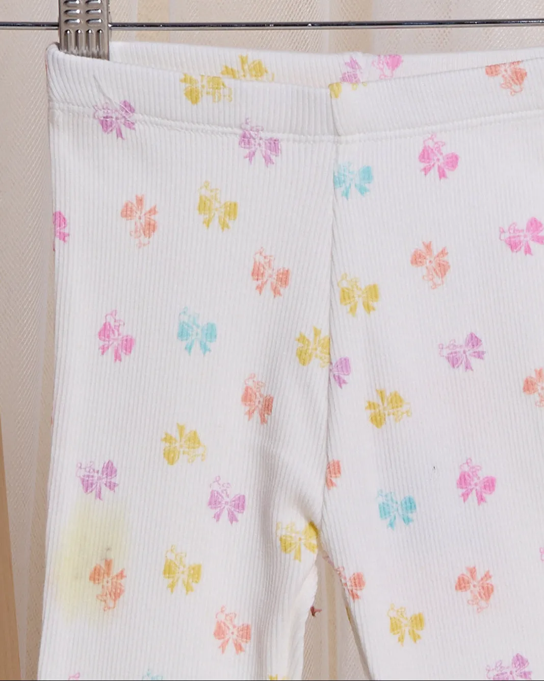 Infant Girls White All Over Print Leggings sold by Redtag product image thumbnail 2