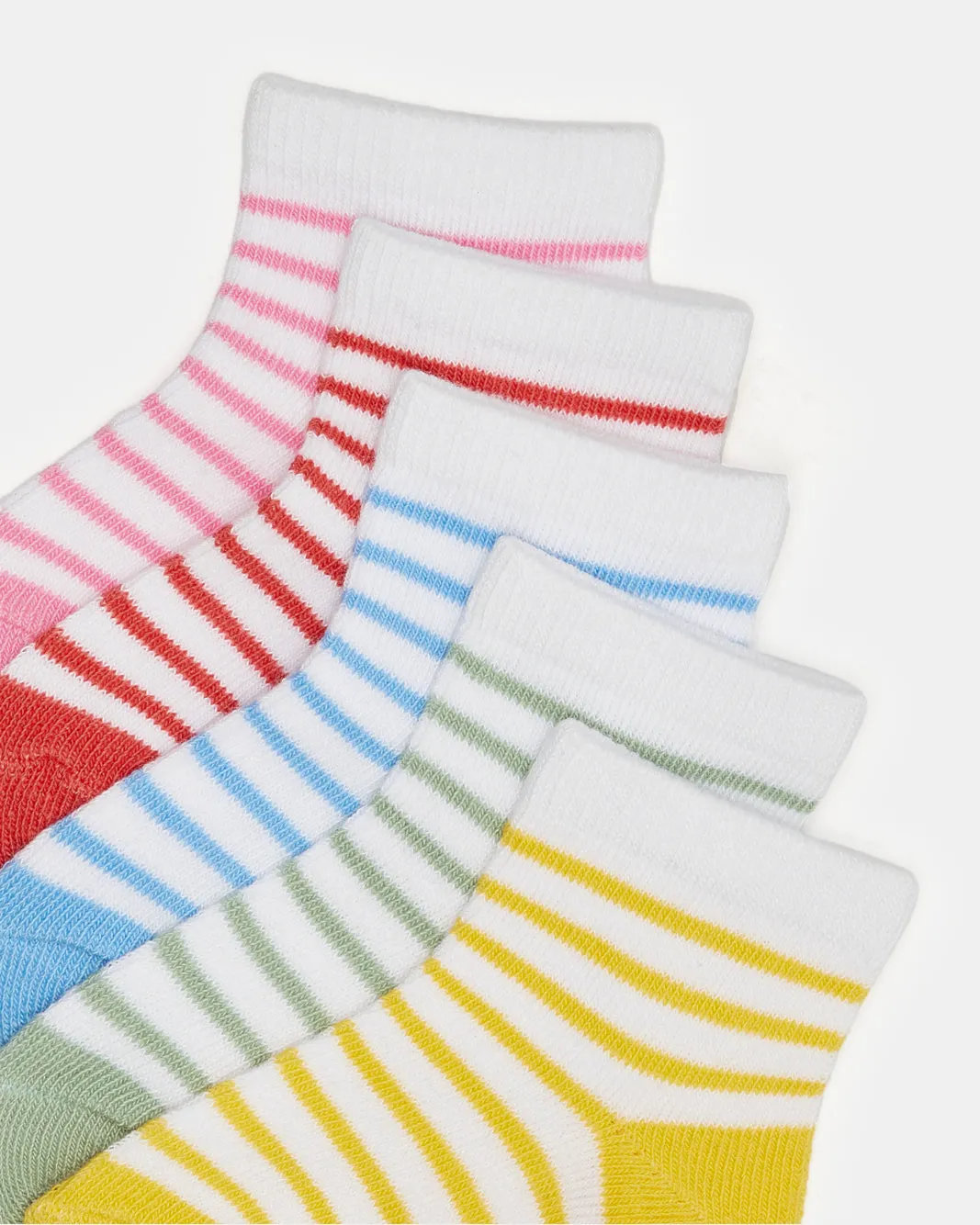 Infant Girls Assorted Ankle Length Socks (Pack Of 5) sold by Redtag product image thumbnail 2