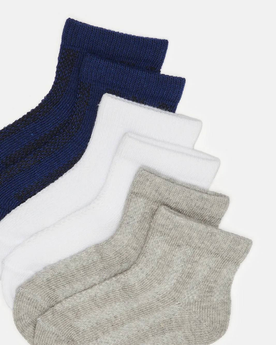 Infant Girls Assorted Ankle Length Socks (Pack Of 3) sold by Redtag product image thumbnail 3