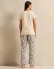 Women Beige Floral Pyjama Set (2 Piece) sold by Redtag
