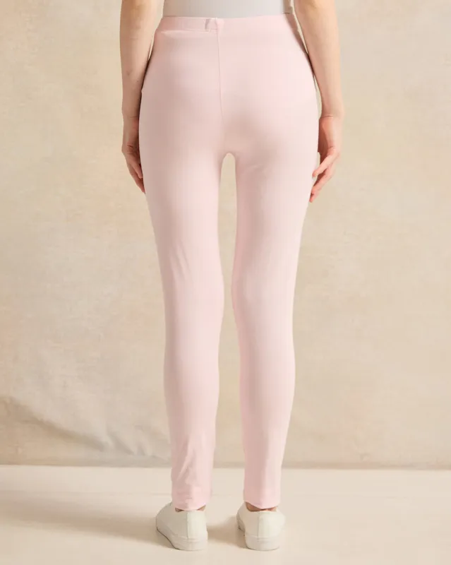 Senior Girls Pink Plain Leggings sold by Redtag