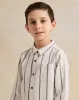 Boys White Striped Oxford Shirt sold by Redtag