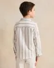 Boys White Striped Oxford Shirt sold by Redtag