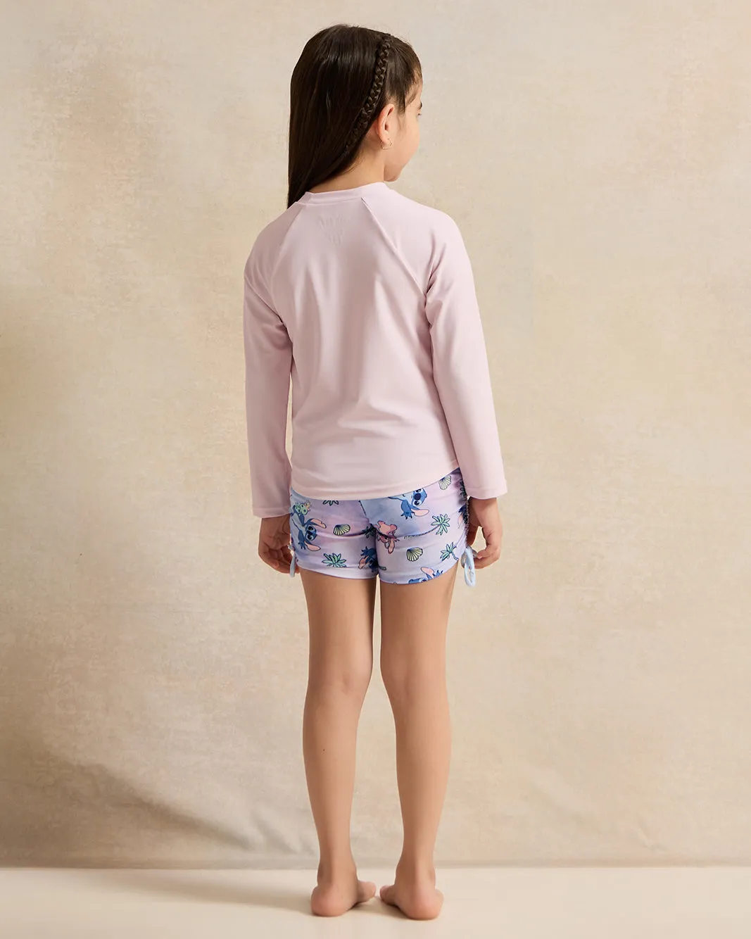 Girls Pink And Blue Printed Swim Set (2 Piece) sold by Redtag product image thumbnail 4