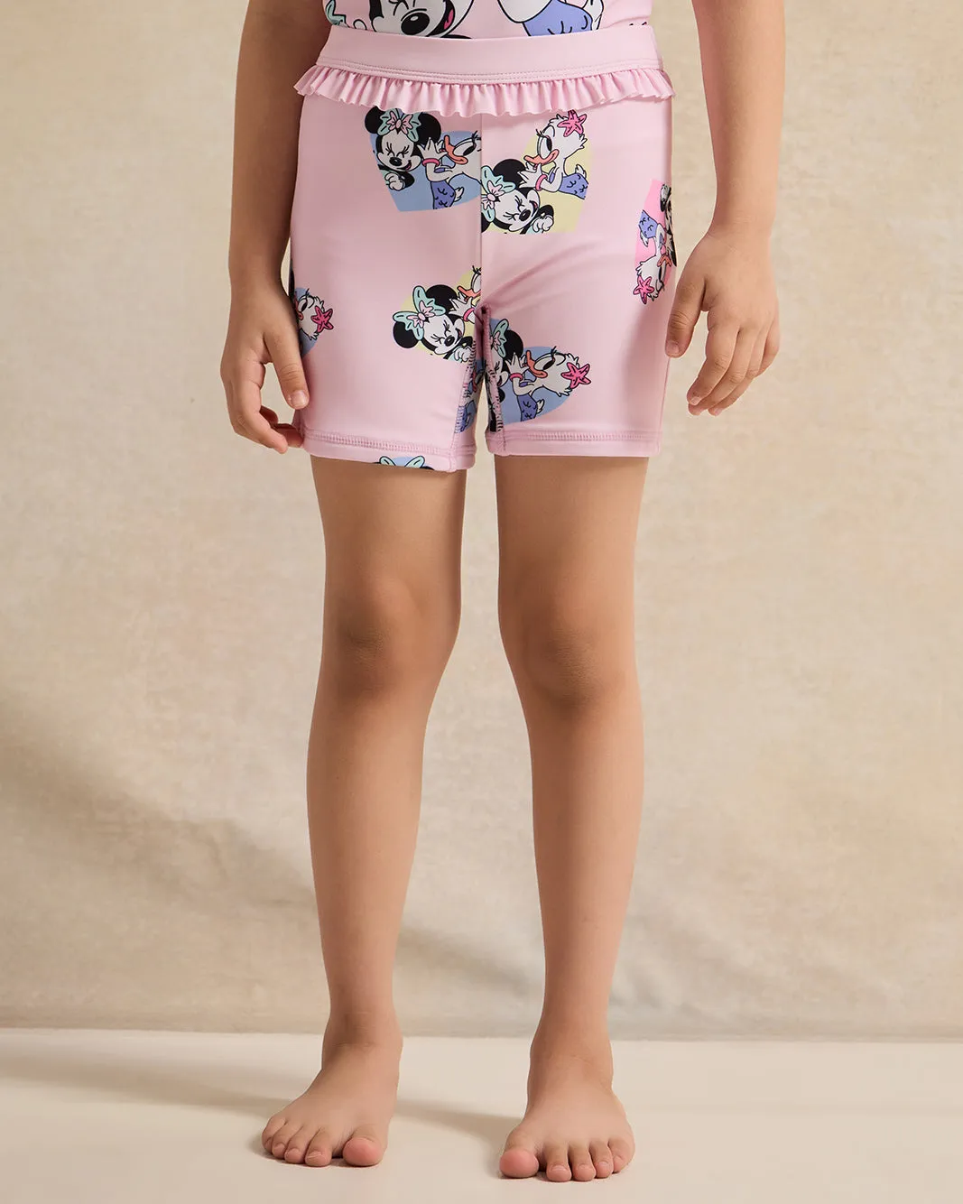 Girls Yellow And Pink Printed Swim Set (2 Piece) sold by Redtag product image thumbnail 3