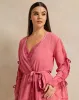 Women Pink Robe And Chemise Set (2 Piece) sold by Redtag