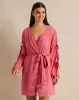 Women Pink Robe And Chemise Set (2 Piece) sold by Redtag