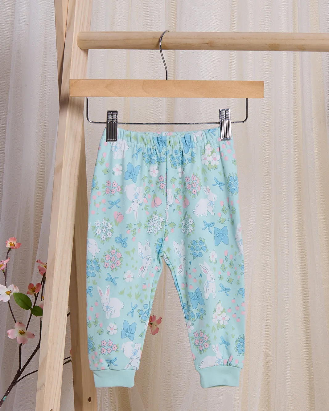 Infant Girls Mint Bunny Print Pyjama Set (2 Piece) sold by Redtag product image thumbnail 3