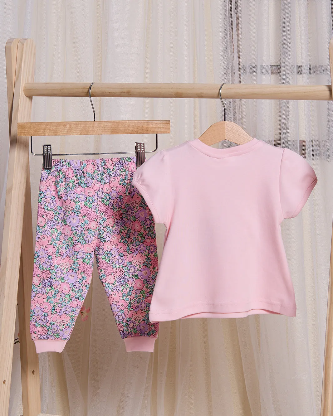 Infant Girls Pink Koala Print Pyjama Set (2 Piece) sold by Redtag product image thumbnail 4