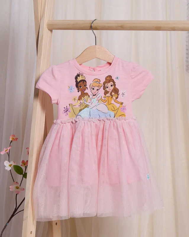 Infant Girls Pink Printed Dress sold by Redtag