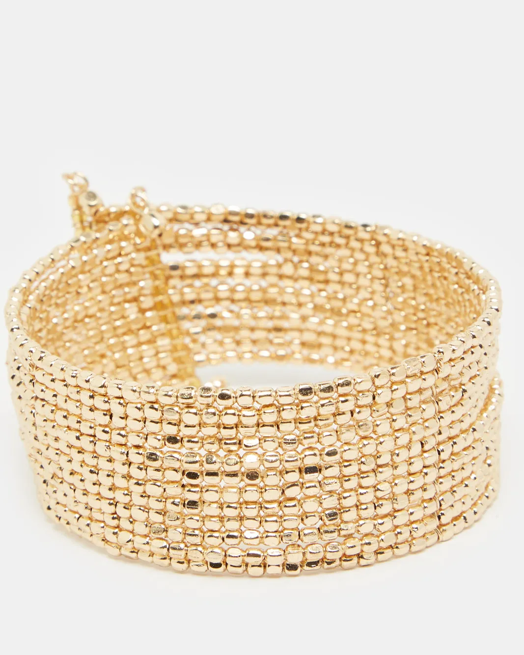Women Gold Embellished Cuff sold by Redtag product image thumbnail 4