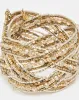 Women Gold Embellished Cuff sold by Redtag