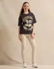 Senior Girls Charcoal Minnie Mouse Top sold by Redtag