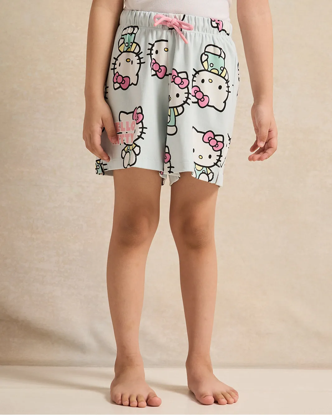 Girls Blue Hello Kitty Print Pyjama Set (2 Piece) sold by Redtag product image thumbnail 3