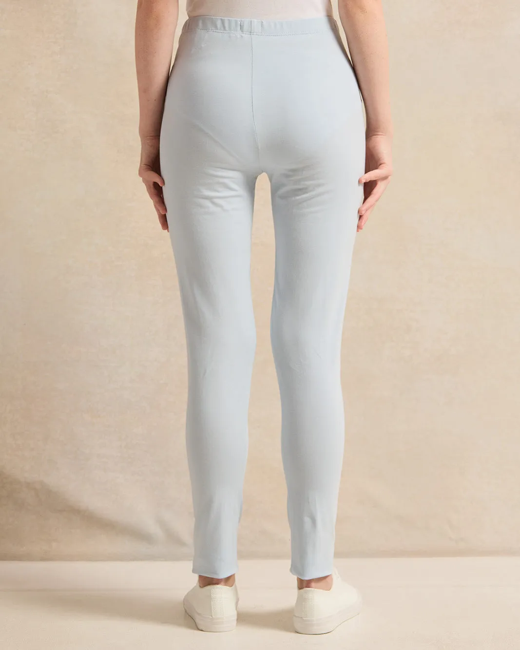 Senior Girls Blue Basic Leggings sold by Redtag product image thumbnail 3