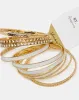 Women Gold Embellished Bracelet Set sold by Redtag