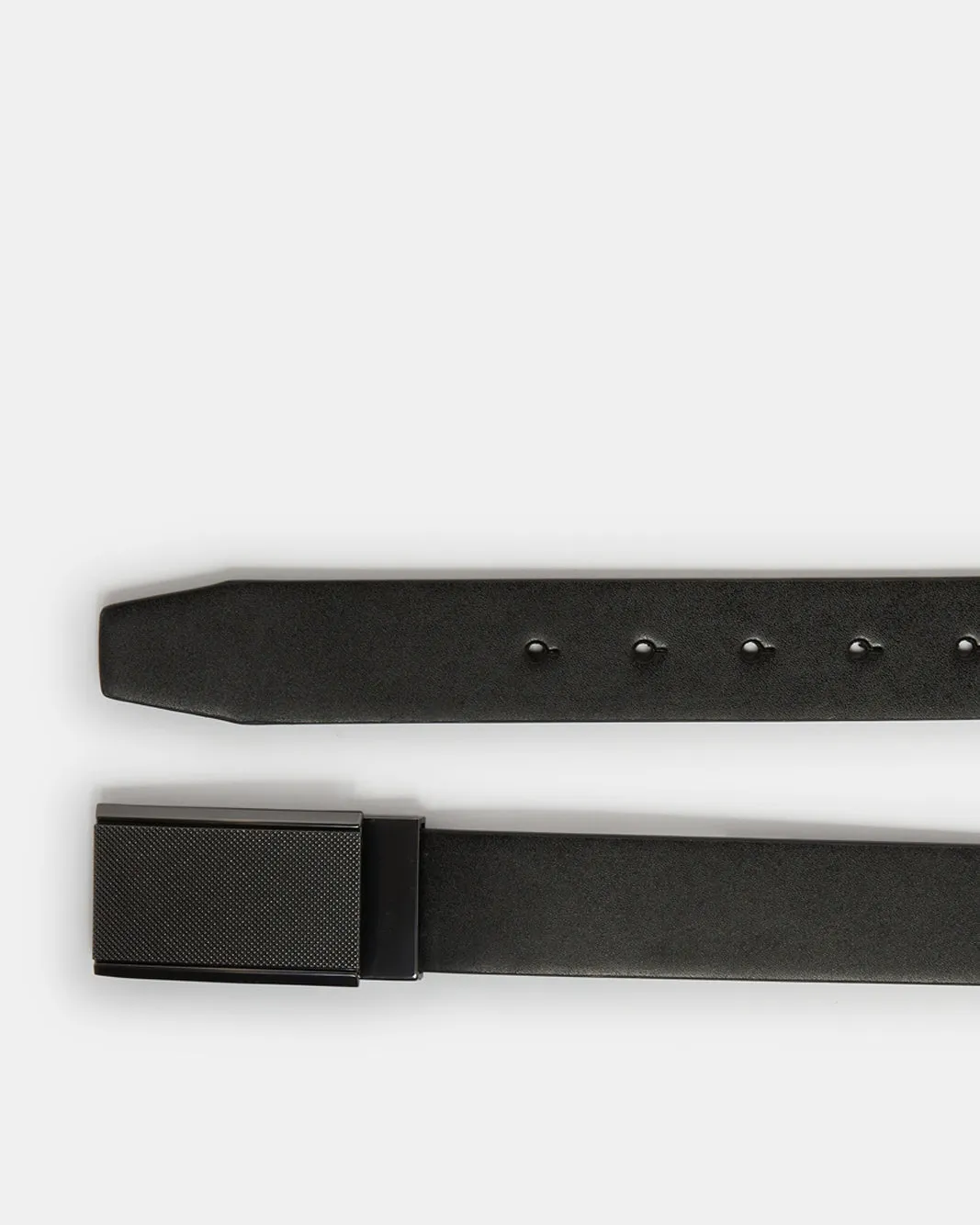 Men Black Buckle Belt sold by Redtag product image thumbnail 2